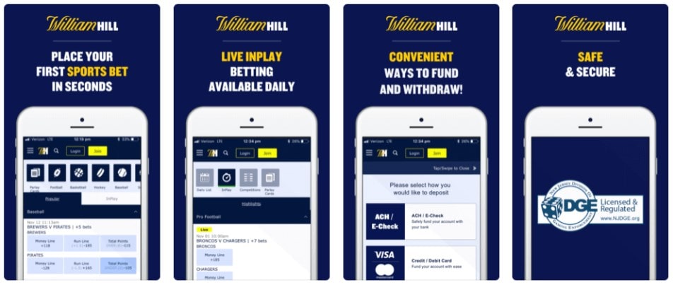 William Hill Sportsbook Online Betting